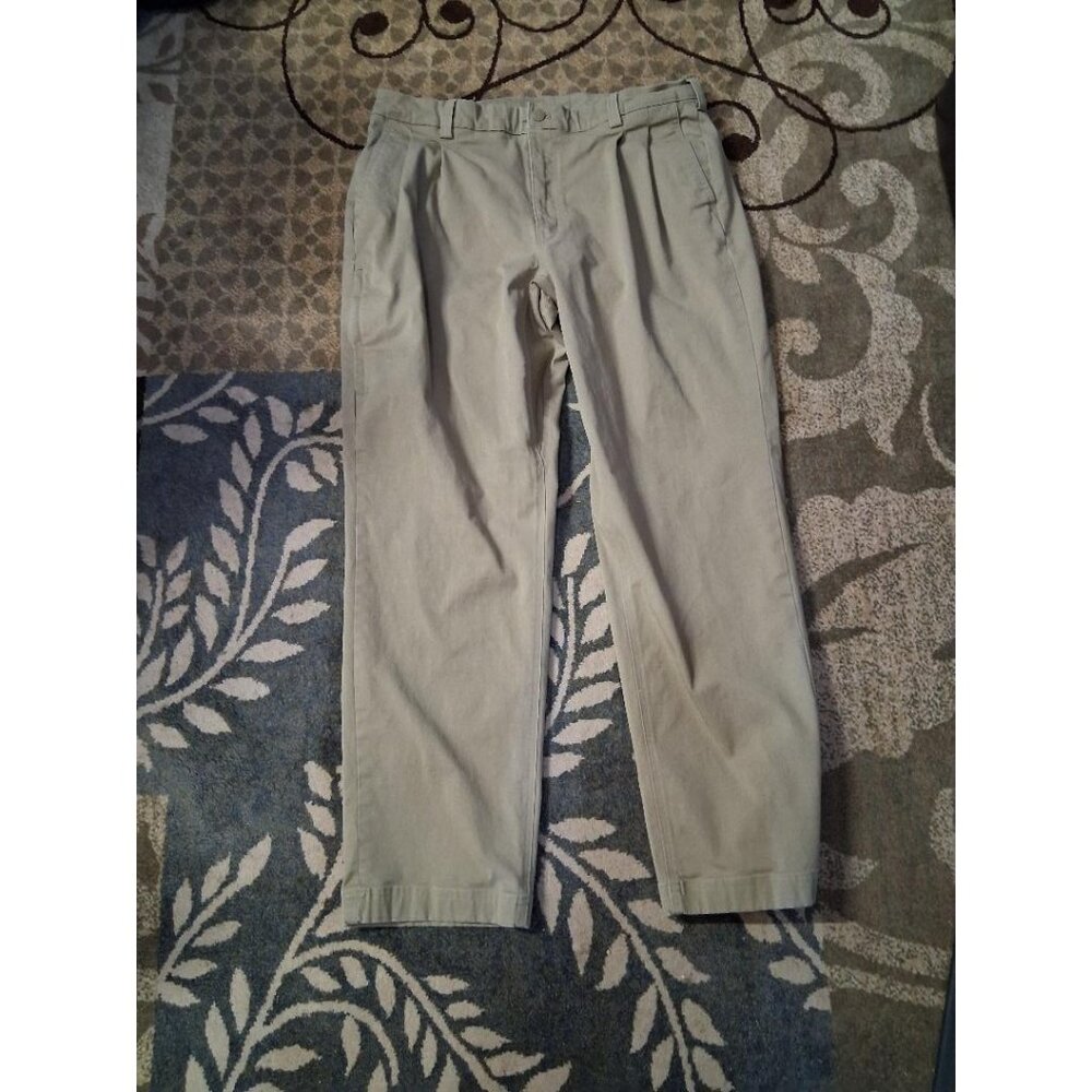 Duluth Trading Co. Mens Duluthflex Ballroom Khaki Pants 36x32 Relaxed Fit